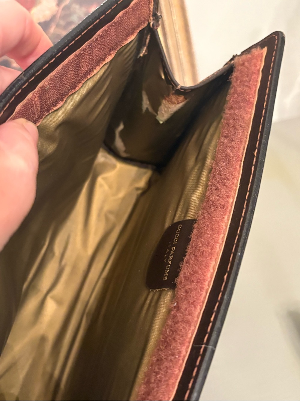 Vintage Gucci GG supreme Sherryline Clutch - Picture 10 of 10
